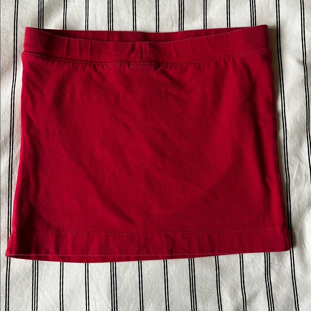 GAP Red Drawstring Tube Top - Picture 3 of 4
